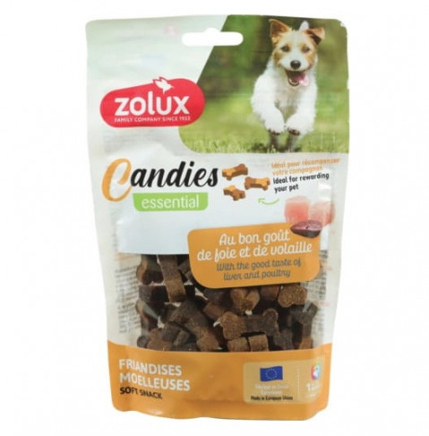 ZOLUX Candies Essential Mini poultry bones - pamlsek pro psa - 150g - Fotogalerie 1
