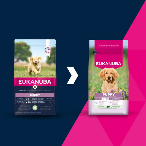 EUKANUBA Puppy L XL Rich in lamb & rice - suché krmivo pro psy - 12kg - Fotogalerie 2