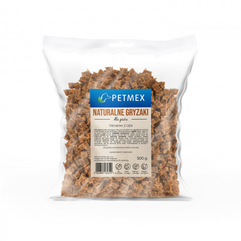 PETMEX Goose meat treats - pamlsek pro psa - 500g - Fotogalerie 1
