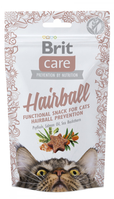 BRIT Care Cat Snack Hairball - pamlsek pro kočky - 50 g - Fotogalerie 1