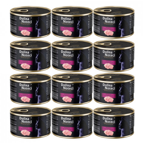 DOLINA NOTECI Premium Rich in Turkey - vlhké krmivo pro kočky - 12x185g - Fotogalerie 1
