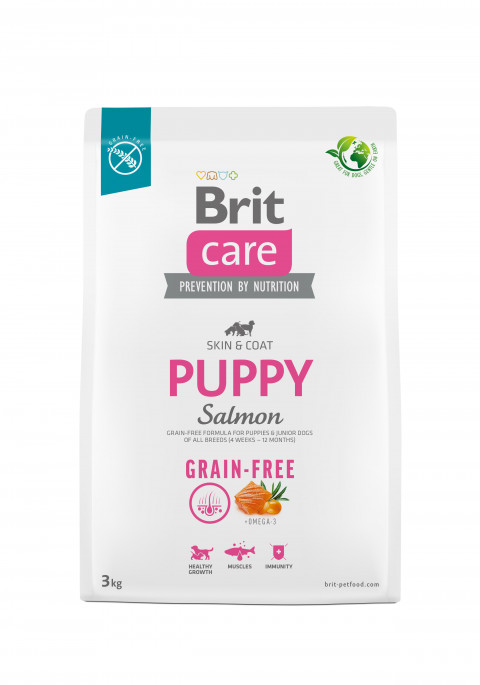 BRIT Care Puppy Salmon - suché krmivo pro psy - 3 kg - Fotogalerie 1