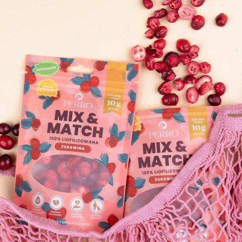 PERRO Mix & Match Cranberries - pamlsek pro psa - 10g - Fotogalerie 3