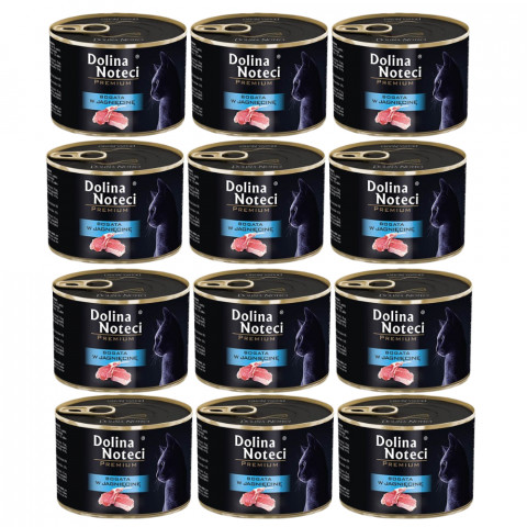 DOLINA NOTECI Premium rich in lamb - mokré krmivo pro kočky - 12x185g - Fotogalerie 2