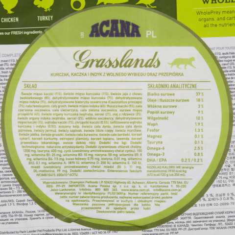 Acana Grasslands Cat 340g - Fotogalerie 2