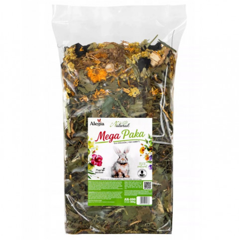 ALEGIA Mega Box for Rabbit - lahůdka pro králíky - 500g - Fotogalerie 1