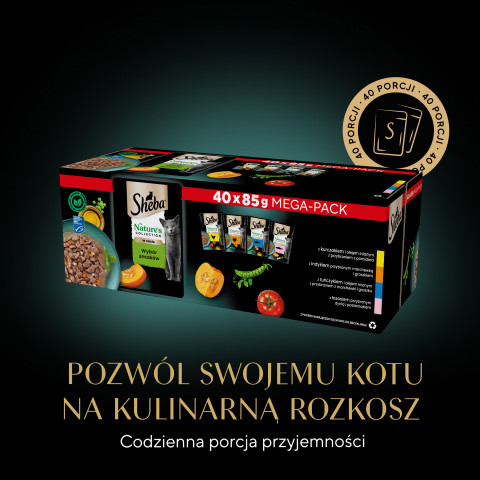 SHEBA Nature's Collection Mix - mokré krmivo pro kočky - 40x85g - Fotogalerie 16