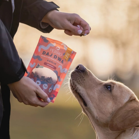 PERRO Daj dwa Rabbit - pamlsek pro psa - 85g - Fotogalerie 3