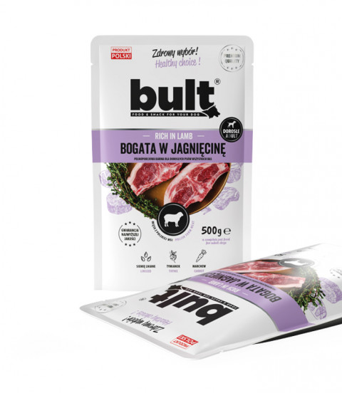 BULT Mleté maso bohaté na jehněčí - vlhké krmivo pro psy - 12x500g - Fotogalerie 2