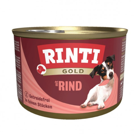 RINTI Gold Beef - vlhké krmivo pro psy - 185g - Fotogalerie 1