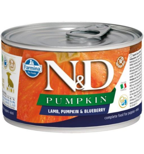 FARMINA N&D Puppy Lamb&Pumpkin&Blueberry - mokré krmivo pro psy - 6x140 g - Fotogalerie 4