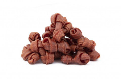 HILTON Knotted Duck Bone 6 cm - žvýkačka pro psy - 500g - Fotogalerie 2