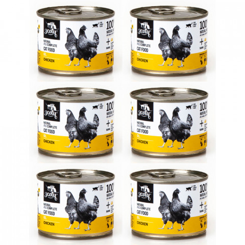 3COTY 01 Chicken - mokré krmivo pro kočky - 6x180g - Fotogalerie 1