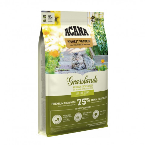 ACANA Grasslands Cat - suché krmivo pro kočky - 4,5 kg - Fotogalerie 1