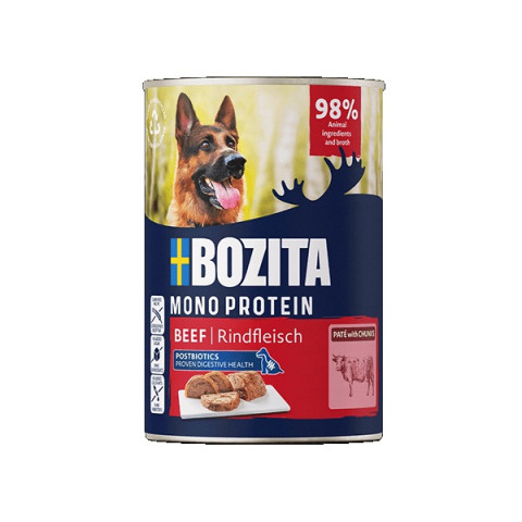 BOZITA Monoprotein Pate Beef - vlhké krmivo pro psy - 400g - Fotogalerie 1