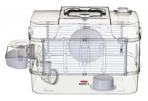ZOLUX Rody3 Trio White - klec pro hlodavce - 1 kus - Fotogalerie 5