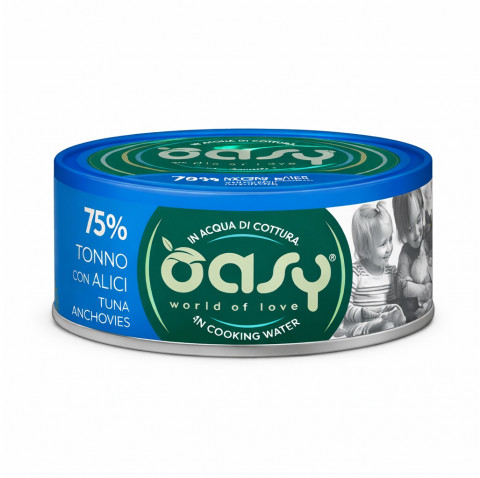 OASY More Love Tuna with anchovies - mokré krmivo pro kočky - 70g - Fotogalerie 1