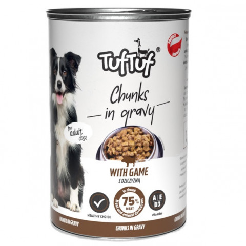 TUF TUF Meatballs Mix Flavours - vlhké krmivo pro psy - 12x1250g - Fotogalerie 4