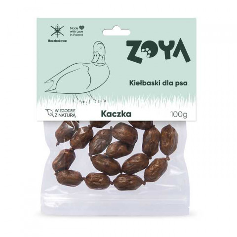 ZOYA Duck sausages - pamlsek pro psa - 100g - Fotogalerie 1