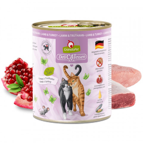 GRANATAPET DeliCATessen Salmon and turkey - mokré krmivo pro kočky - 800g - Fotogalerie 3