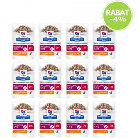 Hill's Prescription Diet Digestive Care i/d Feline s kuřetem - mokré krmivo pro kočky - 12x85g se slevou 4% - Fotogalerie 1