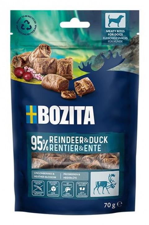 Bozita 9118610 pamlsek pro psy/kočky Pes Pamlsky Kachna 70 g - Fotogalerie 2
