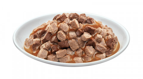 PREVITAL Chicken in gravy - mokré krmivo pro kočky - 100g - Fotogalerie 5