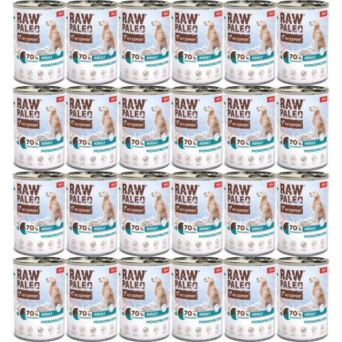 VETEXPERT Raw Paleo Mono Klokan - vlhké krmivo pro psy - 24x400g - Fotogalerie 1