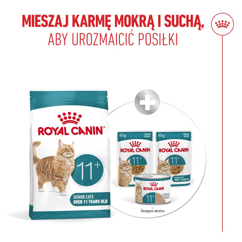 ROYAL CANIN Ageing 11+ - suché krmivo pro kočky - 2kg - Fotogalerie 8