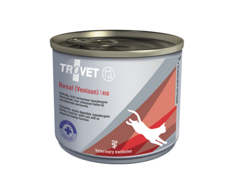 TROVET Renal RID jelení maso - mokré krmivo pro kočky - 12x200 g - Fotogalerie 2