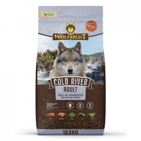 Wolfsblut wb784639 suché krmivo pro psy 12,5 kg Dospělý jedinec Sladké brambory, Pstruh - Fotogalerie 4