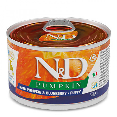 FARMINA N&D Puppy Lamb&Pumpkin&Blueberry - mokré krmivo pro psy - 6x140 g - Fotogalerie 3