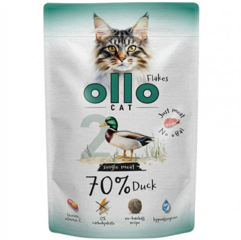 OLLO Cat No. 2 Duck Mono - mokré krmivo pro kočky - 85g - Fotogalerie 1