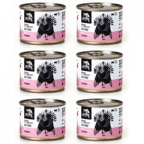 3COTY 04 Turkey - mokré krmivo pro kočky - 6x180g - Fotogalerie 1