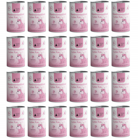 PAKA ZWIERZAKA Pepe Vet Gastrointestinal Low fat Mono Duck - vlhké krmivo pro psy - 24x400g - Fotogalerie 1