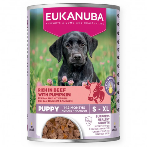 EUKANUBA Life Care Puppy MIX příchutí - vlhké krmivo pro psy - 12x400g - Fotogalerie 2