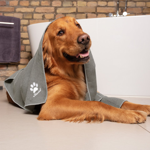 VILEDA Pet Pro Elektrostatický kartáč na srst a vlasy + ZDARMA! Ručník z mikrovlákna Vileda PET PRO M 70x45 cm - Fotogalerie 11