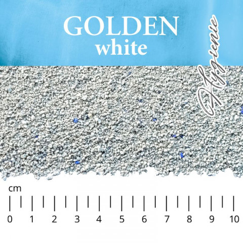 GOLDEN White Hygienic - bentonitové stelivo - 7kg - Fotogalerie 2