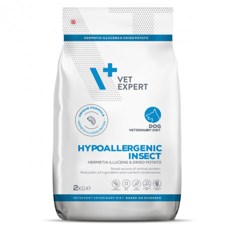 VET EXPERT Hypoallergenic Insect - suché krmivo pro psy - 2kg - Fotogalerie 1