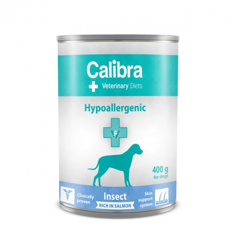 CALIBRA VD Dog Hypoallergenic Insect&Salmon - vlhké krmivo pro psy - 400g - Fotogalerie 1