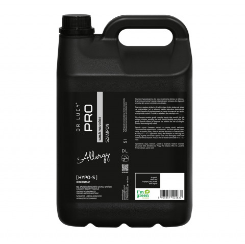 DR LUCY Hypo S - hypoalergenní šampon pro psy - 5L - Fotogalerie 1