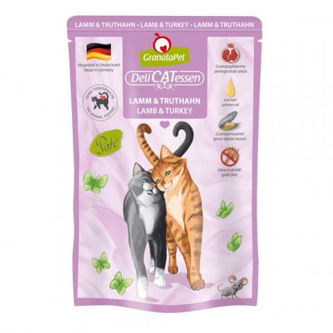 GRANATAPET DeliCATessen Lamb and turkey - mokré krmivo pro kočky - 85g - Fotogalerie 1
