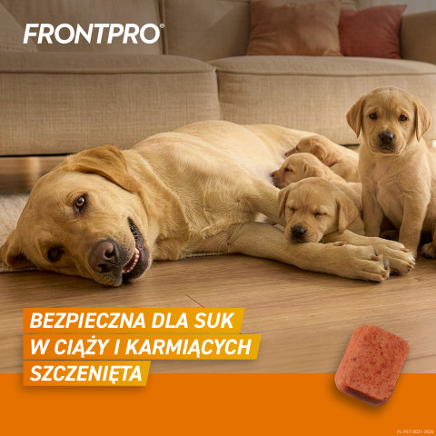 FRONTPRO Tablety proti blechám a klíšťatům pro psa (>25-50 kg) - 3x 136mg - Fotogalerie 4