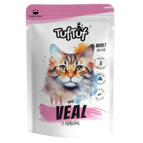 TUF TUF Mielonka MIX Flavours - mokré krmivo pro kočky - 12x100g - Fotogalerie 3