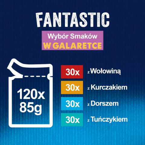 PURINA Felix MIX Chutí – mokré krmivo pro kočky – 120×85 g - Fotogalerie 4