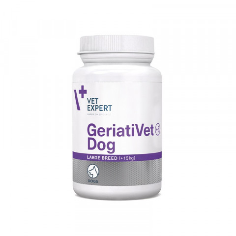 VET EXPERT GeriatiVet Dog Large Breed - podpůrný přípravek pro starší psy - 45 kapslí. - Fotogalerie 1