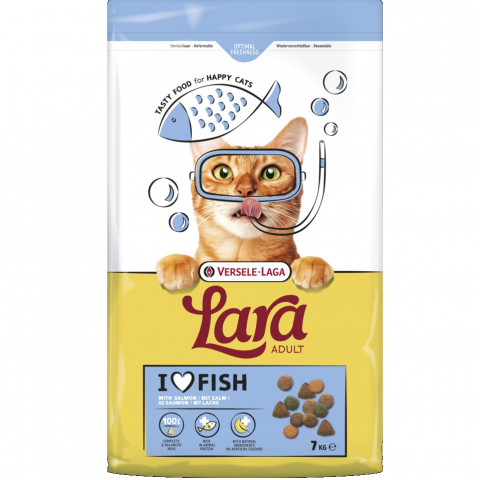 VERSELE-LAGA Lara Adult Salmon - suché krmivo pro kočky - 7kg - Fotogalerie 1