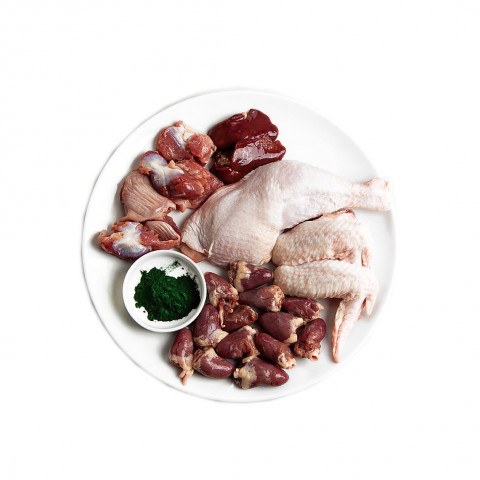 3COTY Chicken with spirulina For kittens and nursing cats - mokré krmivo pro kočky - 80g - Fotogalerie 9