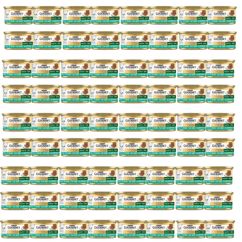 PURINA Gourmet Gold králík - mokré krmivo pro kočky - 72x85g - Fotogalerie 1