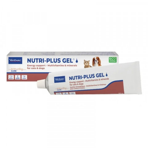 VIRBAC Nutri-Plus Gel - doplněk stravy pro psy a kočky - 120g - Fotogalerie 1